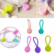 10PCS Cord Clip Organizer Reusable Cable Winder Holder for Desk and Office V528-SECURINGCLIP-10PCS-90535