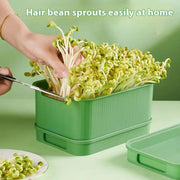 Seedling Tray Sprout Tray Soilless Hydroponic Planting Pot for Indoor Gardening - White V528-SEEDLING-TRAY-WHITE-293611