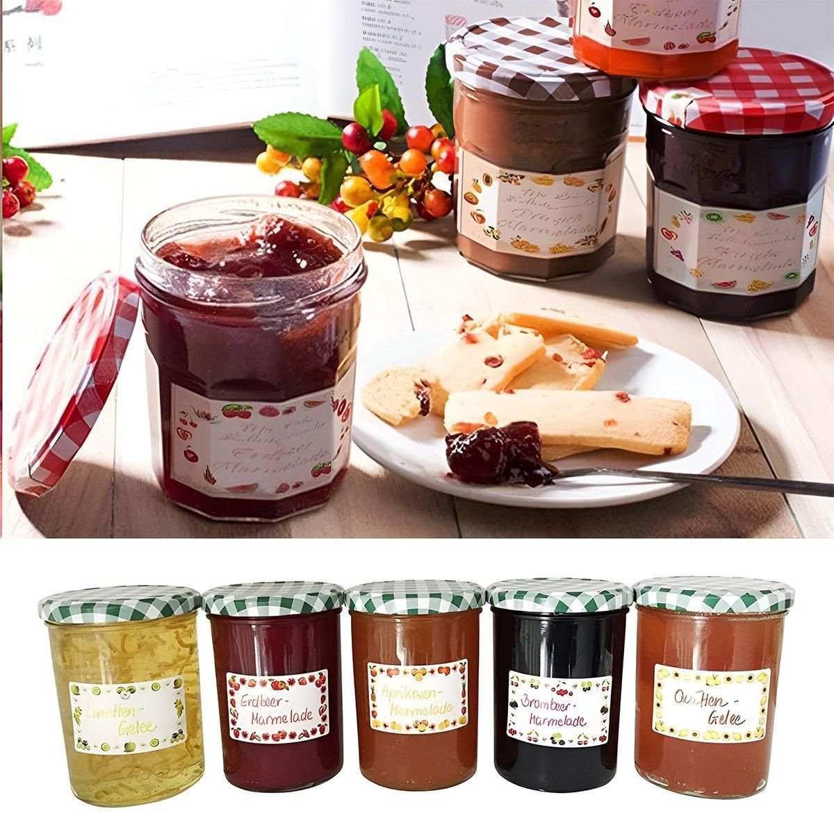 500X Adhesive Freezer Kitchen Food Stickers Label Food Storage Label V528-SELF-ADHESIVE-STICKER-500PCS-323375