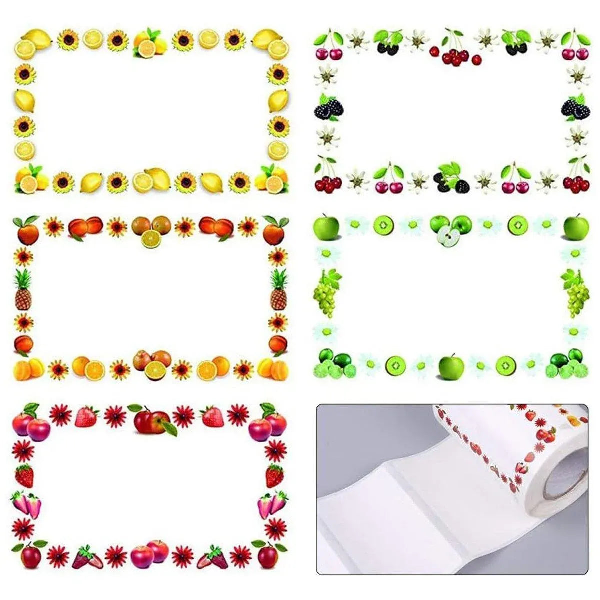 500X Adhesive Freezer Kitchen Food Stickers Label Food Storage Label V528-SELF-ADHESIVE-STICKER-500PCS-323375