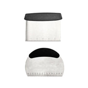 Dough Scraper Stainless Steel Bake Cake Slicer Pastry Cutter Multipurpose Bench - Semicircle V528-SEMICIRCLE-820147