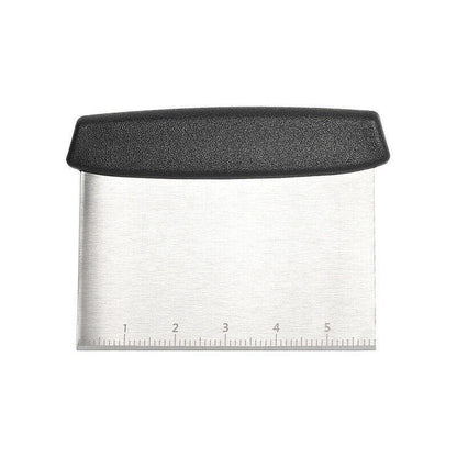 Dough Scraper Stainless Steel Bake Cake Slicer Pastry Cutter Multipurpose Bench - Semicircle V528-SEMICIRCLE-820147