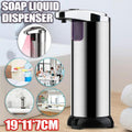 Automatic Soap Liquid Dispenser Handsfree Touchless IR Sensor Hand Wash Steel V528-SENSORHANDWASH-SILVER-534828