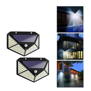 4pcs Solar Powered Outdoor Motion Sensor Security Light 100 LED Waterproof V528-SENSORLIGHT-680926