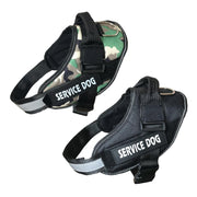 Adjustable Dog Vest Harness for Small Medium Dogs Comfortable No Pull Design - Camouflage-L V528-SERVICEDOG-VEST-CAMOUFLAGE-L-243069