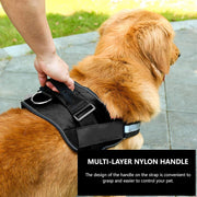 Adjustable Dog Vest Harness for Small Medium Dogs Comfortable No Pull Design - Camouflage-L V528-SERVICEDOG-VEST-CAMOUFLAGE-L-243069