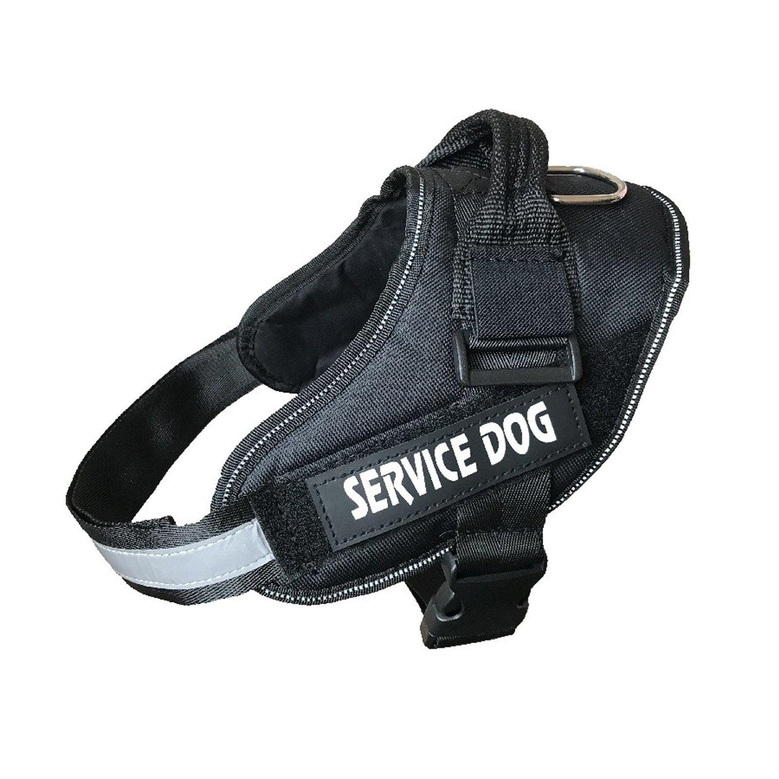 Adjustable Dog Vest Harness for Small Medium Dogs Comfortable No Pull Design - Camouflage-L V528-SERVICEDOG-VEST-CAMOUFLAGE-L-243069