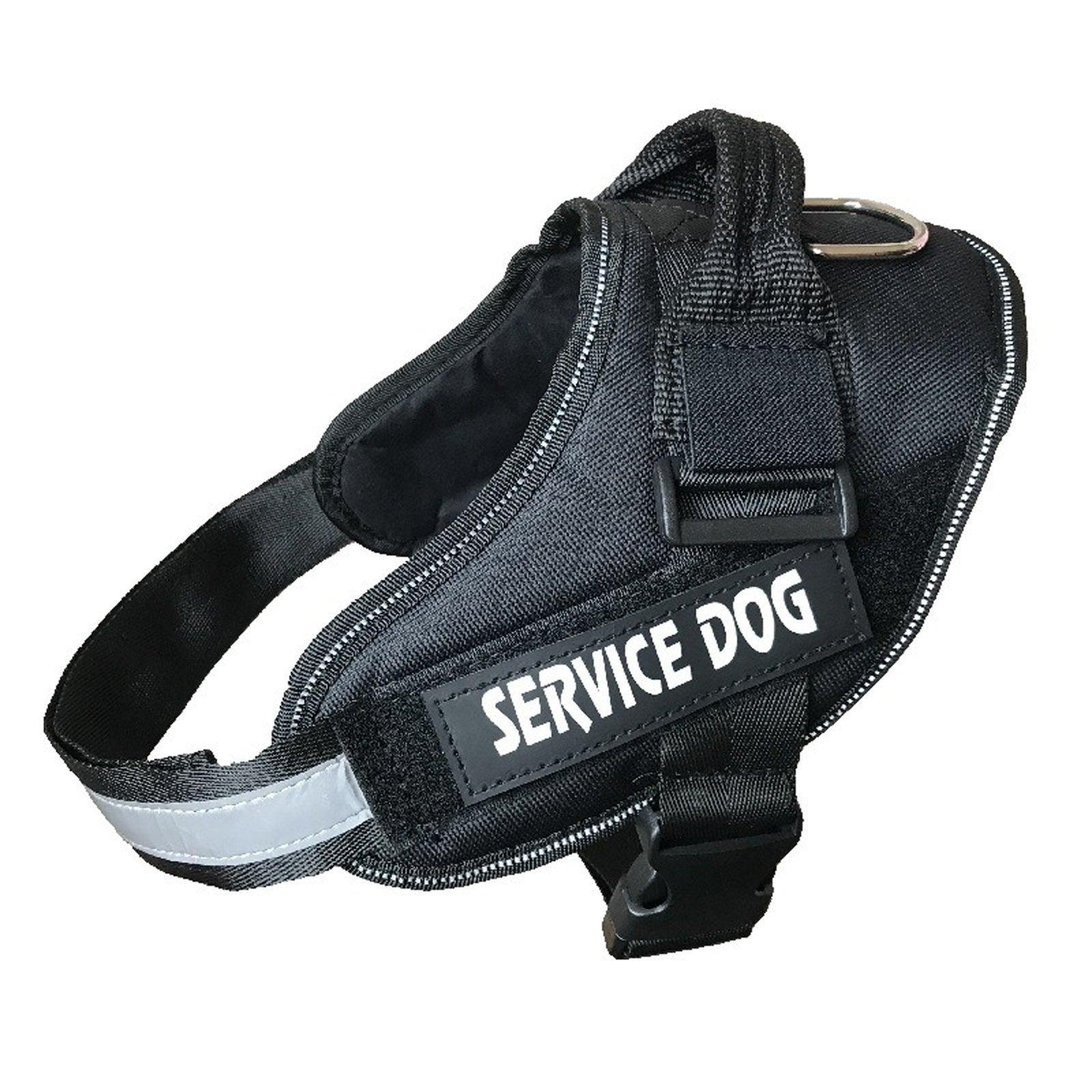 Adjustable Dog Vest Harness for Small Medium Dogs Comfortable No Pull Design - Camouflage-L V528-SERVICEDOG-VEST-CAMOUFLAGE-L-243069