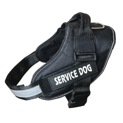 Adjustable Dog Vest Harness for Small Medium Dogs Comfortable No Pull Design - Camouflage-L V528-SERVICEDOG-VEST-CAMOUFLAGE-L-243069