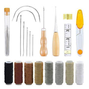 29 Pack Upholstery Repair Kit Leather Craft Tool Kit Leather Hand Sewing Needle V528-SEWINGTOOLS-29PCS-45935