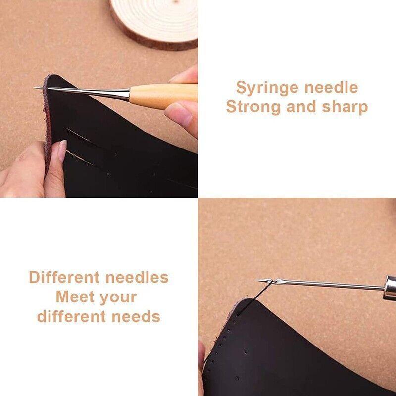 29 Pack Upholstery Repair Kit Leather Craft Tool Kit Leather Hand Sewing Needle V528-SEWINGTOOLS-29PCS-45935