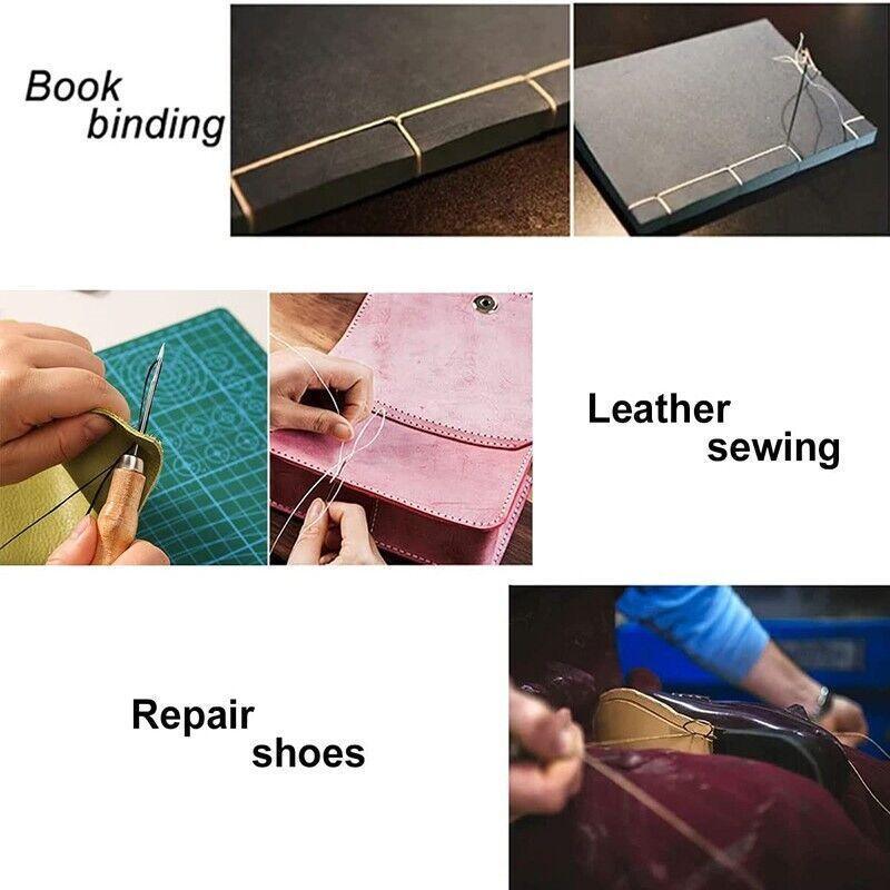 29 Pack Upholstery Repair Kit Leather Craft Tool Kit Leather Hand Sewing Needle V528-SEWINGTOOLS-29PCS-45935