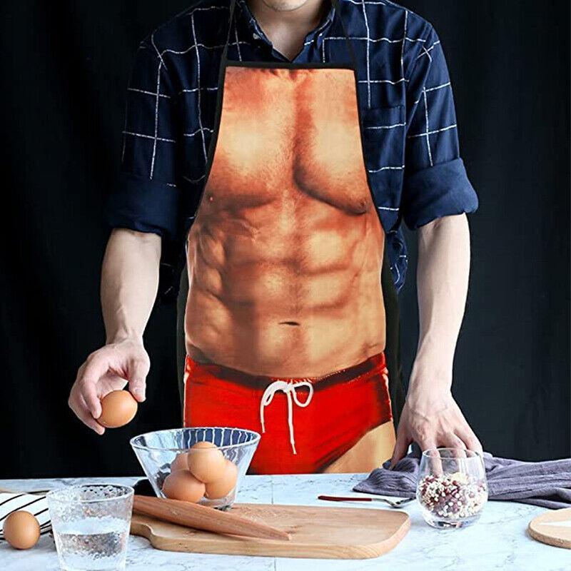 Funny Adult Men Women Novelty Aprons Party Game Cooking Kitchen BBQ Baking - Sexy Lace V528-SEYLACE-78-861524