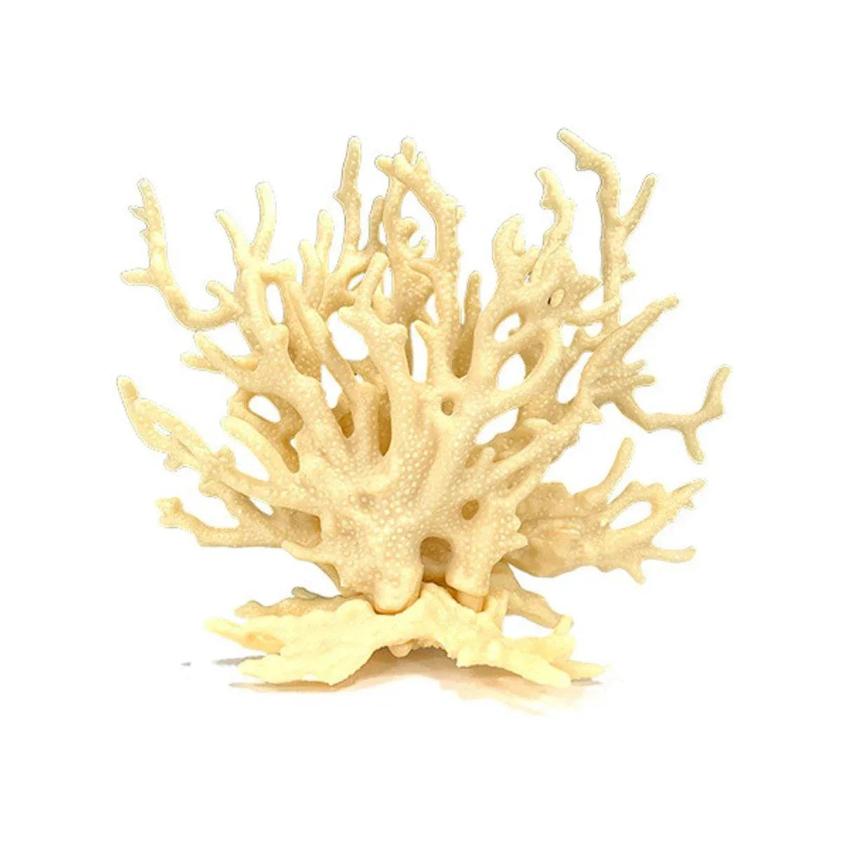 Soft Coral Realistic Water Plants Aquarium Decoration Fish Tank Seawater Set - Beige V528-SH-BEIGE-857820