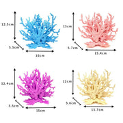 Soft Coral Realistic Water Plants Aquarium Decoration Fish Tank Seawater Set - Blue V528-SH-BLUE-947638