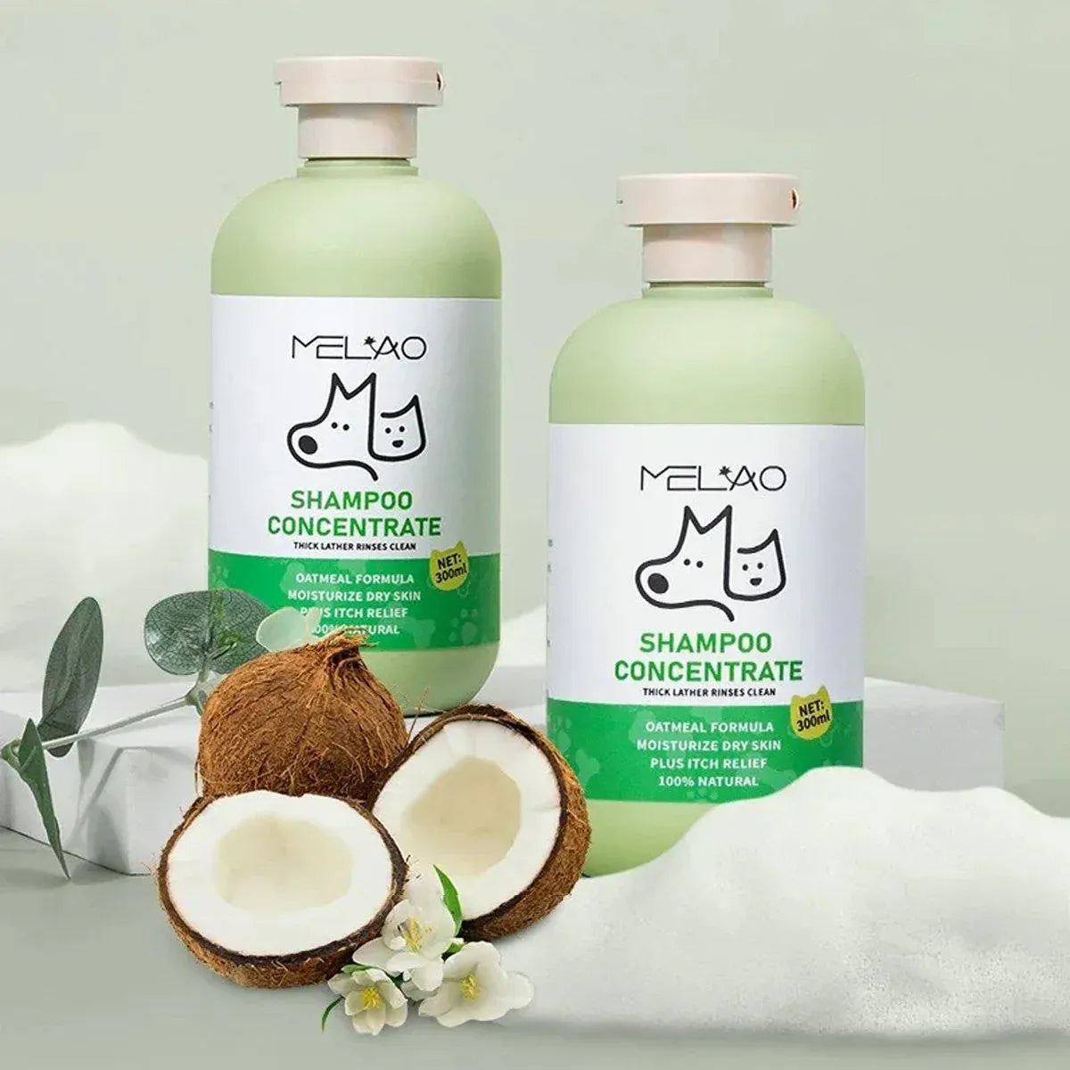 Pet Body Soap Bath Lotion Hair Protecting Knotted Cat Dog Shampoo Conditioner - Shampoo-300ml V528-SHAMPOO-300ML-935422