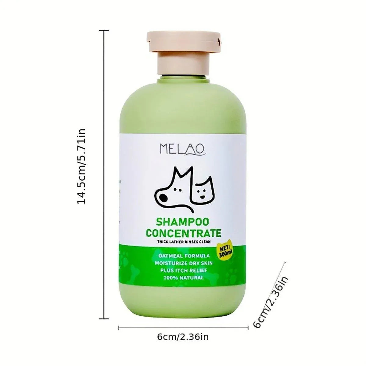 Pet Body Soap Bath Lotion Hair Protecting Knotted Cat Dog Shampoo Conditioner - Shampoo-300ml V528-SHAMPOO-300ML-935422