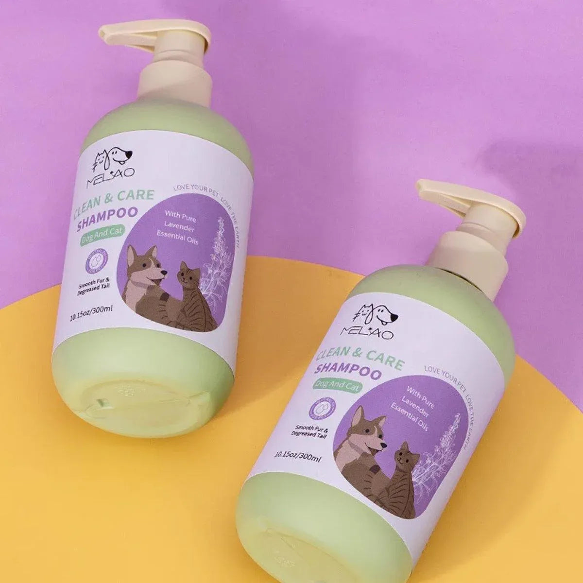 Pet Body Soap Bath Lotion Hair Protecting Knotted Cat Dog Shampoo Conditioner - Shampoo-300ml V528-SHAMPOO-300ML-935422