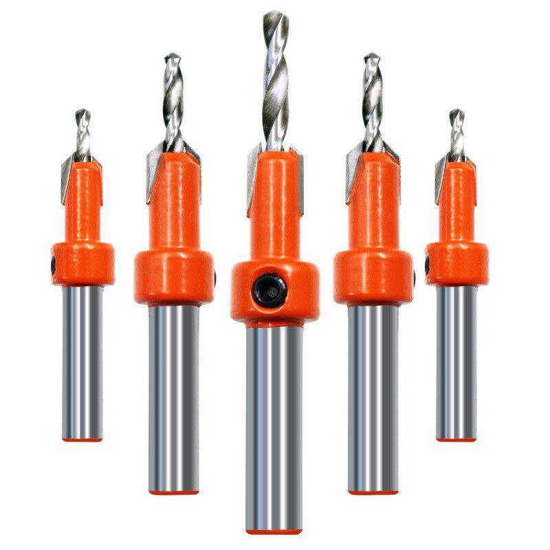 Hexagon Shank Countersink Drill Bit Woodworking Screw Wood Hole Drill Bit 8Mm V528-SHANKDRIL-192788