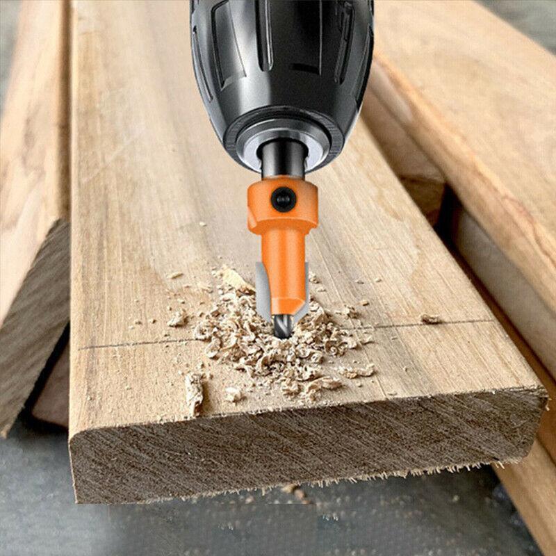 Hexagon Shank Countersink Drill Bit Woodworking Screw Wood Hole Drill Bit 8Mm V528-SHANKDRIL-192788