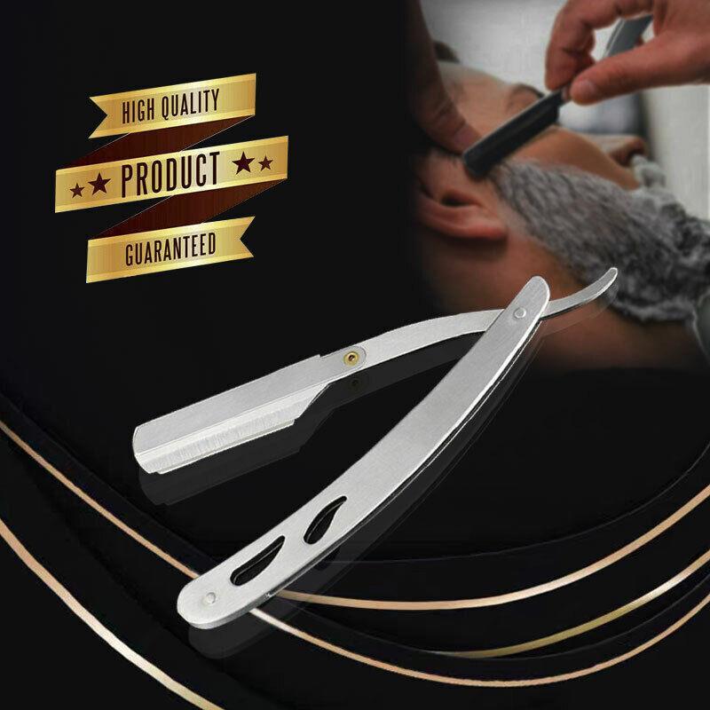 Sharp Barber Salon Straight Cut Throat Shaving Razor Shavette Rasoirs with 10 Blades V528-SHARP-36039