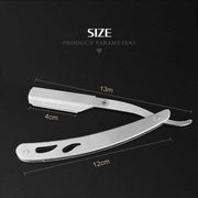 Sharp Barber Salon Straight Cut Throat Shaving Razor Shavette Rasoirs with 10 Blades V528-SHARP-36039