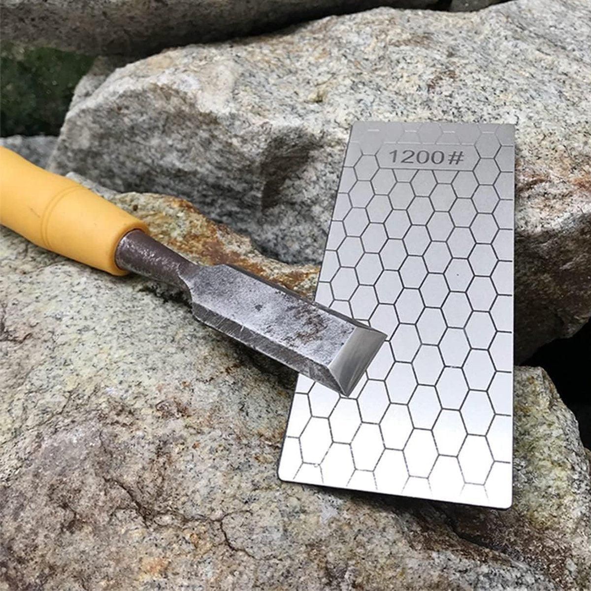 4pcs Diamond Knife Sharpener Sharpening Stone Honeycomb Grind Sharpener Kit V528-SHARPENER-4PCS-128428