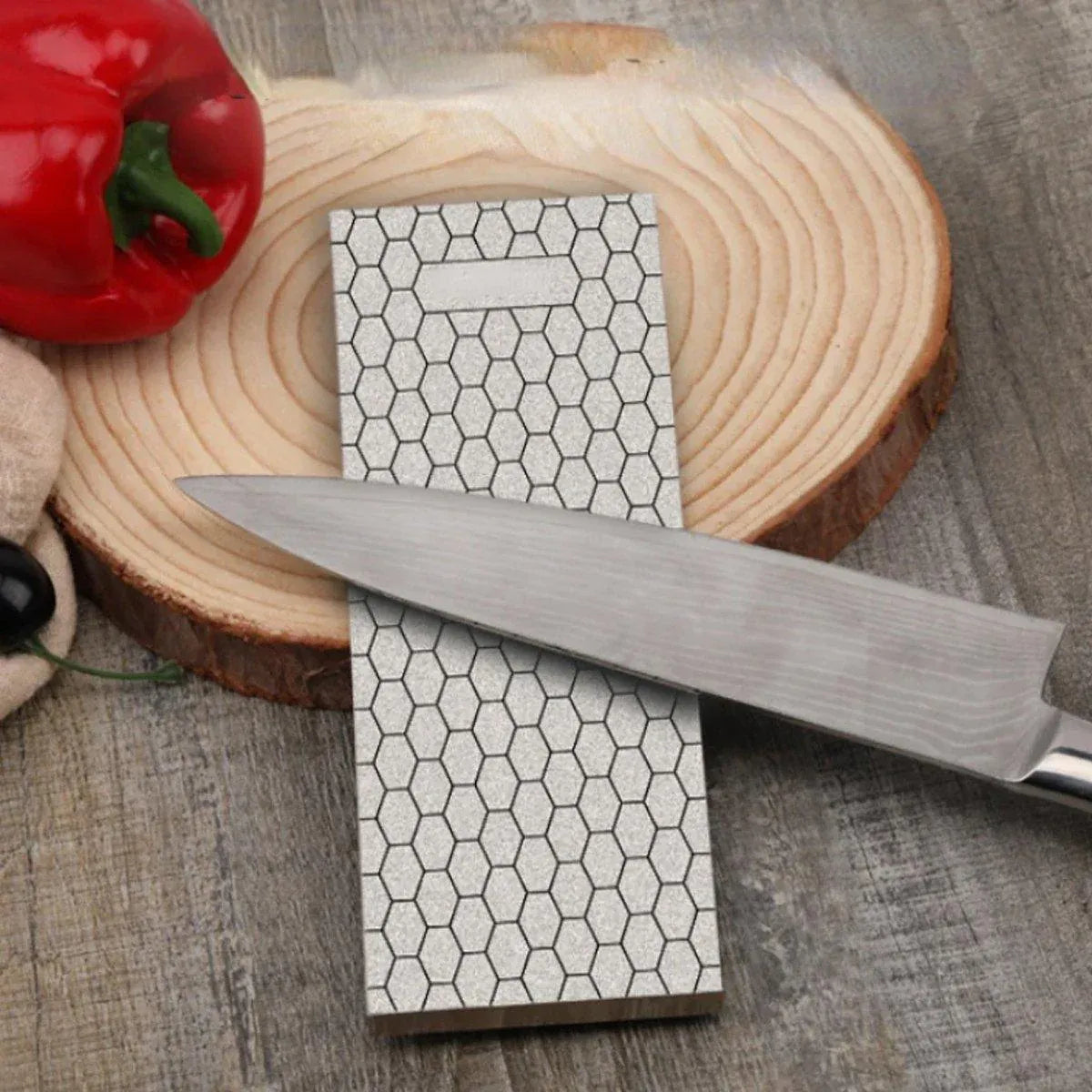 4pcs Diamond Knife Sharpener Sharpening Stone Honeycomb Grind Sharpener Kit V528-SHARPENER-4PCS-128428