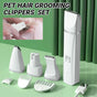 Rechargeable Pet Hair Clippers Professional Grooming Kit for Cats and Dogs V528-SHAVER-WHITE-112646