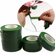 2PCS Green Floral Tape for DIY Craft Flower Wrapping and Bouquet Stems 240cm V528-SHELFSPONGE-2PCS-174464