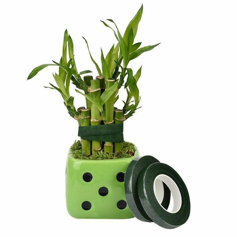 2PCS Green Floral Tape for DIY Craft Flower Wrapping and Bouquet Stems 240cm V528-SHELFSPONGE-2PCS-174464
