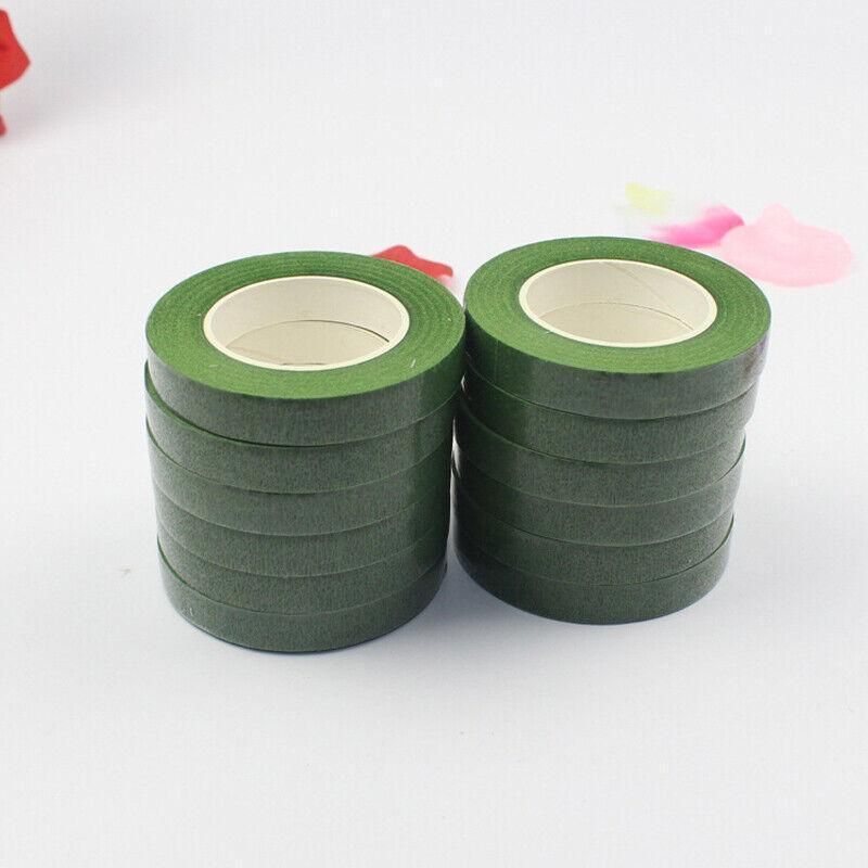 2PCS Green Floral Tape for DIY Craft Flower Wrapping and Bouquet Stems 240cm V528-SHELFSPONGE-2PCS-174464