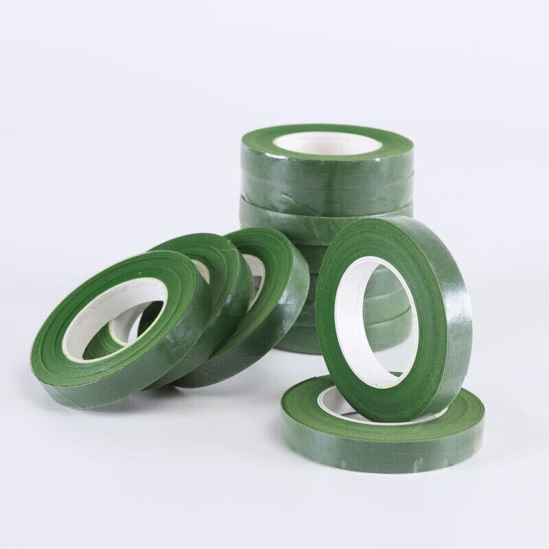 2PCS Green Floral Tape for DIY Craft Flower Wrapping and Bouquet Stems 240cm V528-SHELFSPONGE-2PCS-174464