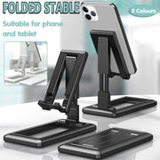 Foldable Adjustable Universal Desk Stand Holder For Mobile Phone Tablet Mount Au V528-SHENSUOZHIJIA-BLACK-553512