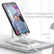 Foldable Adjustable Universal Desk Stand Holder For Mobile Phone Tablet Mount Au V528-SHENSUOZHIJIA-BLACK-553512
