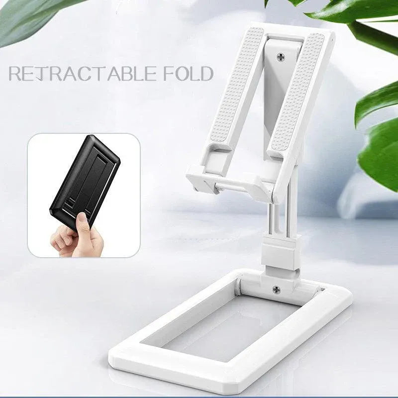 Foldable Adjustable Universal Desk Stand Holder For Mobile Phone Tablet Mount Au V528-SHENSUOZHIJIA-BLACK-553512