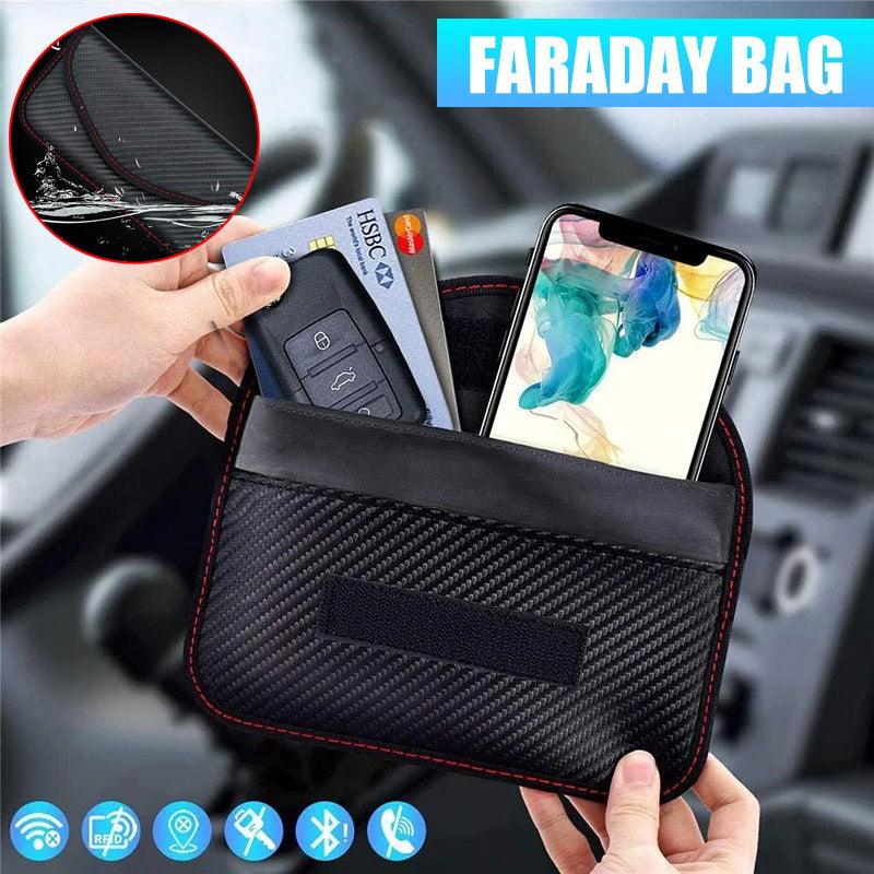 For Faraday Bag Rfid Signal Blocking Shielding Pouch Cell Phone Blocker Wallet V528-SHIELDINGBAG-CAR-854654