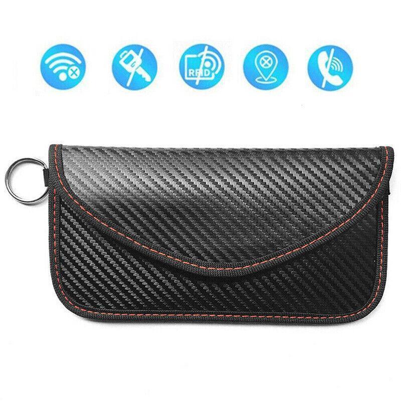 For Faraday Bag Rfid Signal Blocking Shielding Pouch Cell Phone Blocker Wallet V528-SHIELDINGBAG-CAR-854654