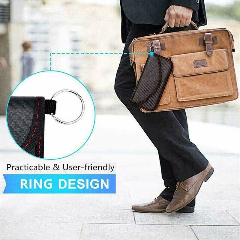 For Faraday Bag Rfid Signal Blocking Shielding Pouch Cell Phone Blocker Wallet V528-SHIELDINGBAG-CAR-854654