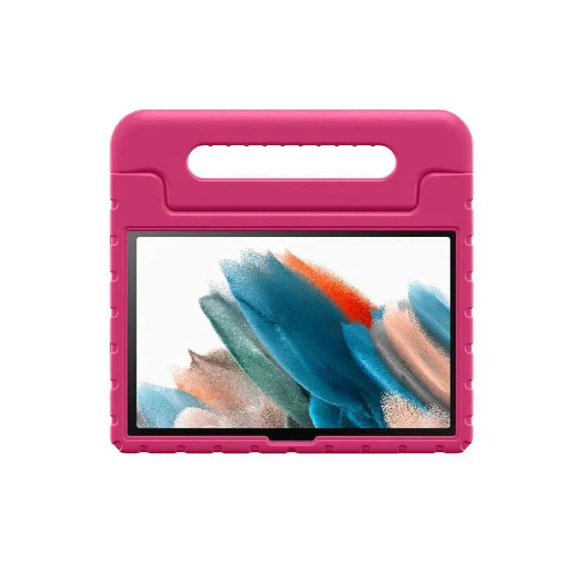 For Samsung Galaxy Tab A8 Plus 11Inch EVA Case Handheld Protective Drop Cover - Pink V528-SHOCKPROOFCOVER-PINK-840387