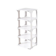 4/5Tier Shoe Rack Organizer Shelf Space Saving Storage Stand For Entryway Home - 4-Tier V528-SHOE-RACK-WHITE-4-101074