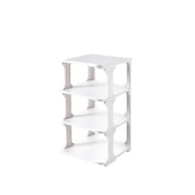 4/5Tier Shoe Rack Organizer Shelf Space Saving Storage Stand For Entryway Home - 5-Tier V528-SHOE-RACK-WHITE-5-318539