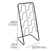 Simple Multi Layer Slipper Storage Rack Organizer for Home Closet Shoe Organizer - White V528-SHOE-RACK-WHITE-809683