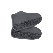 Shoe Cover Waterproof Silicone Non Slip Rain Water Rubber Foot Boot Overshoe L Size - Blue V528-SHOECOVER-BLUE-L-665202