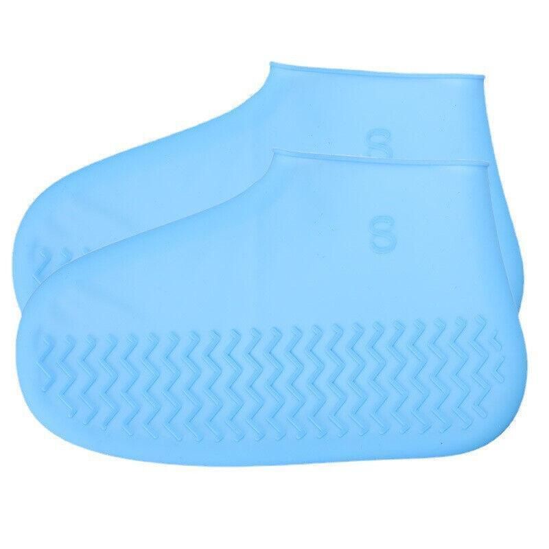Shoe Cover Waterproof Silicone Non Slip Rain Water Rubber Foot Boot Overshoe M Size - Grey V528-SHOECOVER-GREY-M-668975