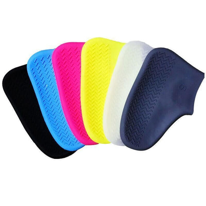 Shoe Cover Waterproof Silicone Non Slip Rain Water Rubber Foot Boot Overshoe M Size - Grey V528-SHOECOVER-GREY-M-668975