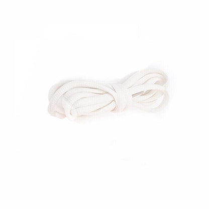 Shoelaces Colorful Coloured Flat Round Oval Bootlace Sneaker Shoe Laces - Round-Red V528-SHOELACE-ROUND-RED-120CM-91300