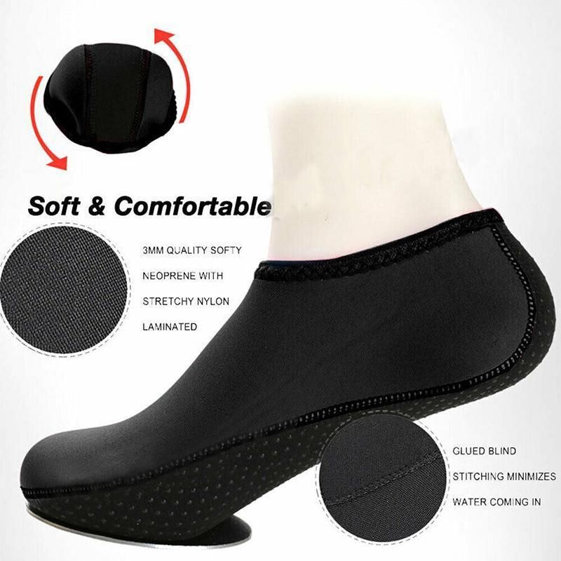 Unisex Water Shoes Slip On Aqua Socks Swim Surf Diving Yoga Exercise Reef Shoes - Camouflage Blue-XXL