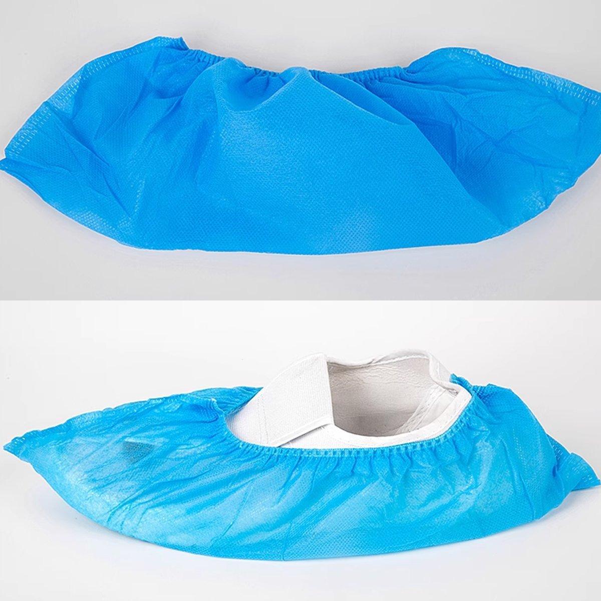 Disposable Non-woven Shoe Covers Anti Slip Boot Cleaning Overshoes 25-100 Pairs - 25 Pairs V528-SHOES-COVERS-25PAIRS-760720