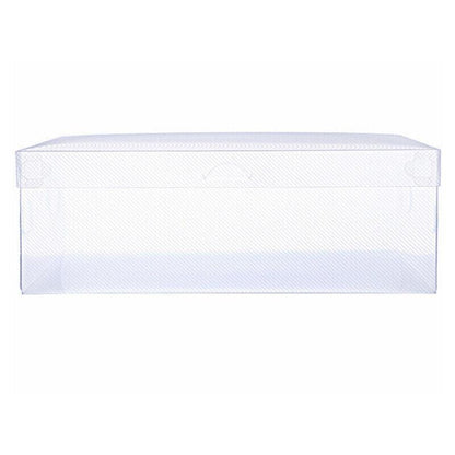 20x Clear Shoe Storage Box Foldable Stackable Plastic Shoe Boxes V528-SHOESTORAGE-20PCS-447469